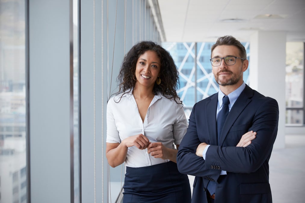 New Business Owners in Empty Office